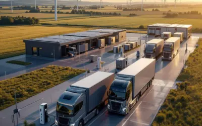 Why Solar-Powered Depot Charging is the Future of Heavy Transport